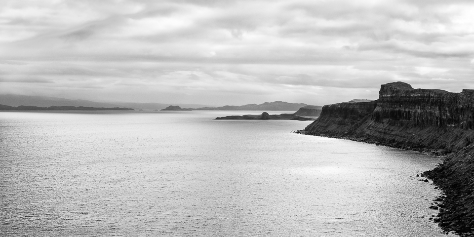 View along the north-east coast, Isle of Skye