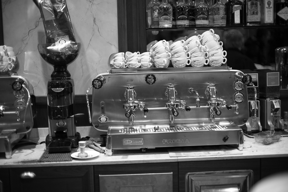 Yes, coffee is an art form in Italy